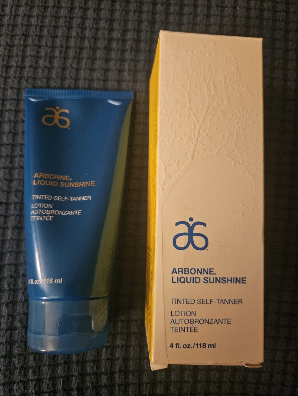 Arbonne Liquid Sunshine Tinted Self Tanner Lotion 4 oz New In Box